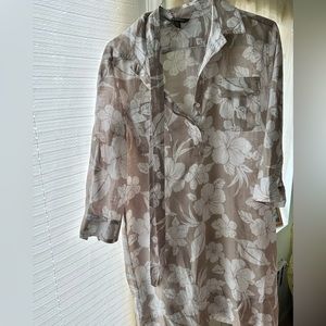 NWOT Tommy Bahamas linen dress with belt